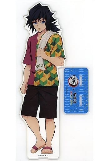Giyuu Tomioka BIG Acrylic Stand Demon Slayer Kimetsu no Yaiba × Paradise Hot Spring / RAKU SPA The Return of Tanjiro's Paradise Holiday