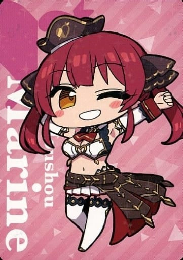 Edith Character Card Houshou Marine SD Trading Card Virtual YouTuber Hololive HOLOLIVE FANTASY 1st LIVE FAN FUN ISLAND Cafe in E-DINER Ikebukuro Goods Purchase Bonus