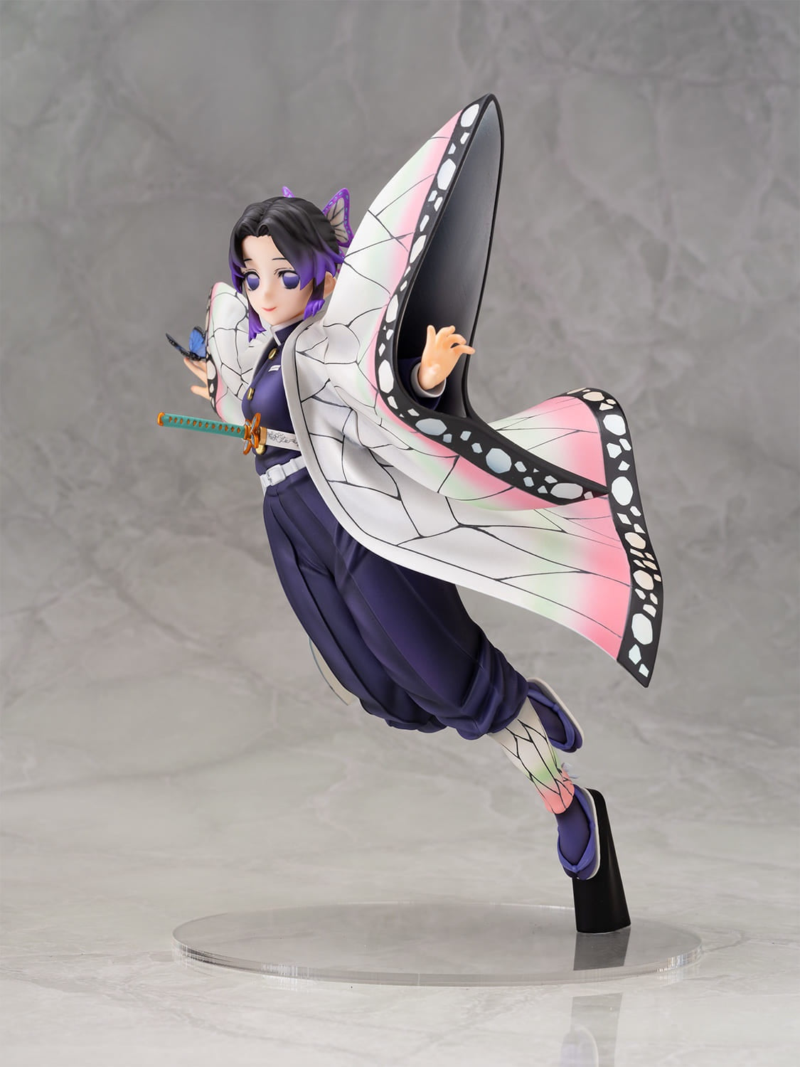 Funny Knights Figure Shinobu Kochou Demon Slayer Kimetsu no Yaiba 1/7 Pre-painted PVC Figure