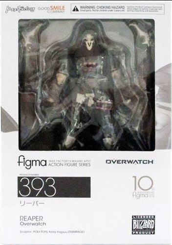 Max Factory figma 393 Overwatch Reaper Figure Max Factory