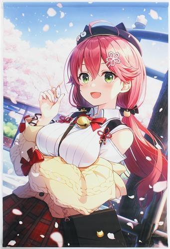 hololive hololive Birthday Anniversary 2021 B2 tapestry drawn by Mr. Orudan Sakura Miko