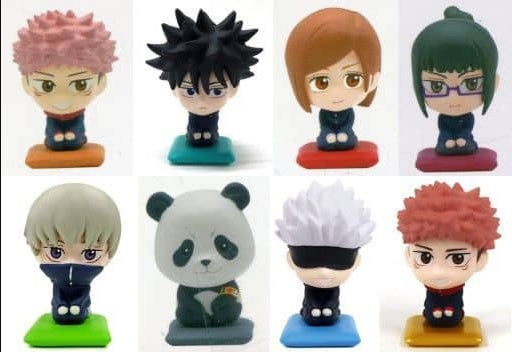 Bandai Trading Figure All 8 Types Set Puchizabu Mascot Jujutsu Kaisen Sorcery Fight Jump Shop Limited
