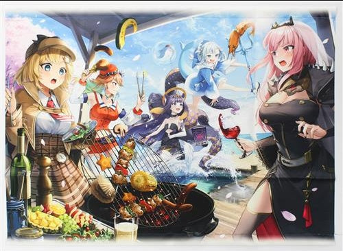 Cover hololive Summer Festival Horizontal B2 Tapestry hololiveEnglish
