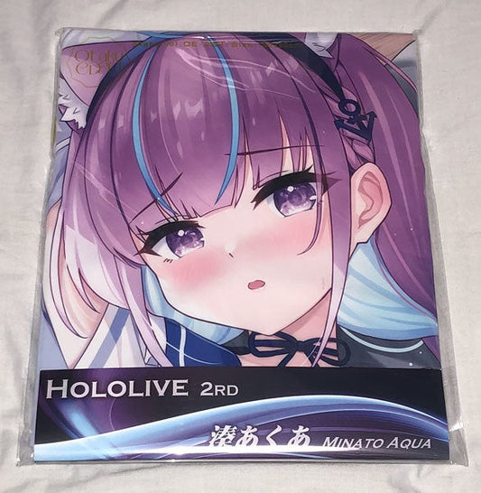 Otaku Eden Virtual Youtuber Hololive Aqua Minato Dakimakura Cover Pillow Case EX Version Keikei