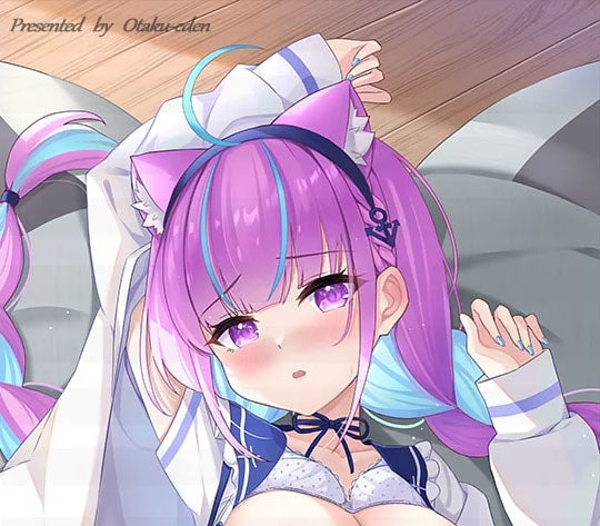 Otaku Eden Virtual Youtuber Hololive Aqua Minato Dakimakura Cover Pillow Case EX Version Keikei