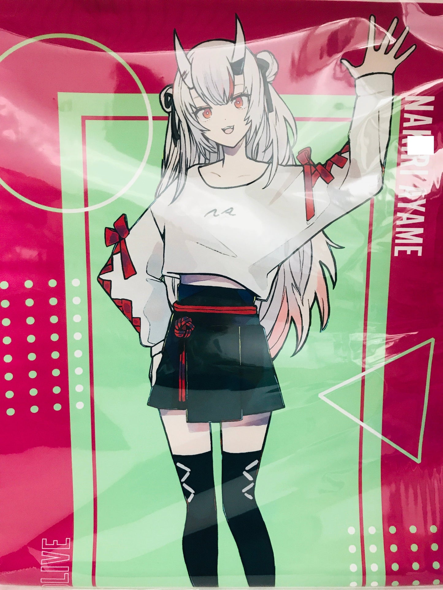 Village Vanguard hololive x Village Vanguard B2 Tapestry Ayame Nakiri