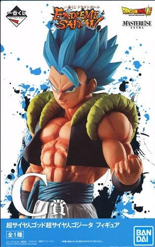 BANDAI SPIRITS ichiban kuji Dragon Ball EXTREME SAIYAN C Prize Super Saiyan God Super Saiyan Gogeta Figure