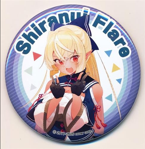 TSUKUMO hololive x Tsukumo Original Collaboration Goods 2nd Can Badge Shiranui Flare Tsukumo Net Shop Limited