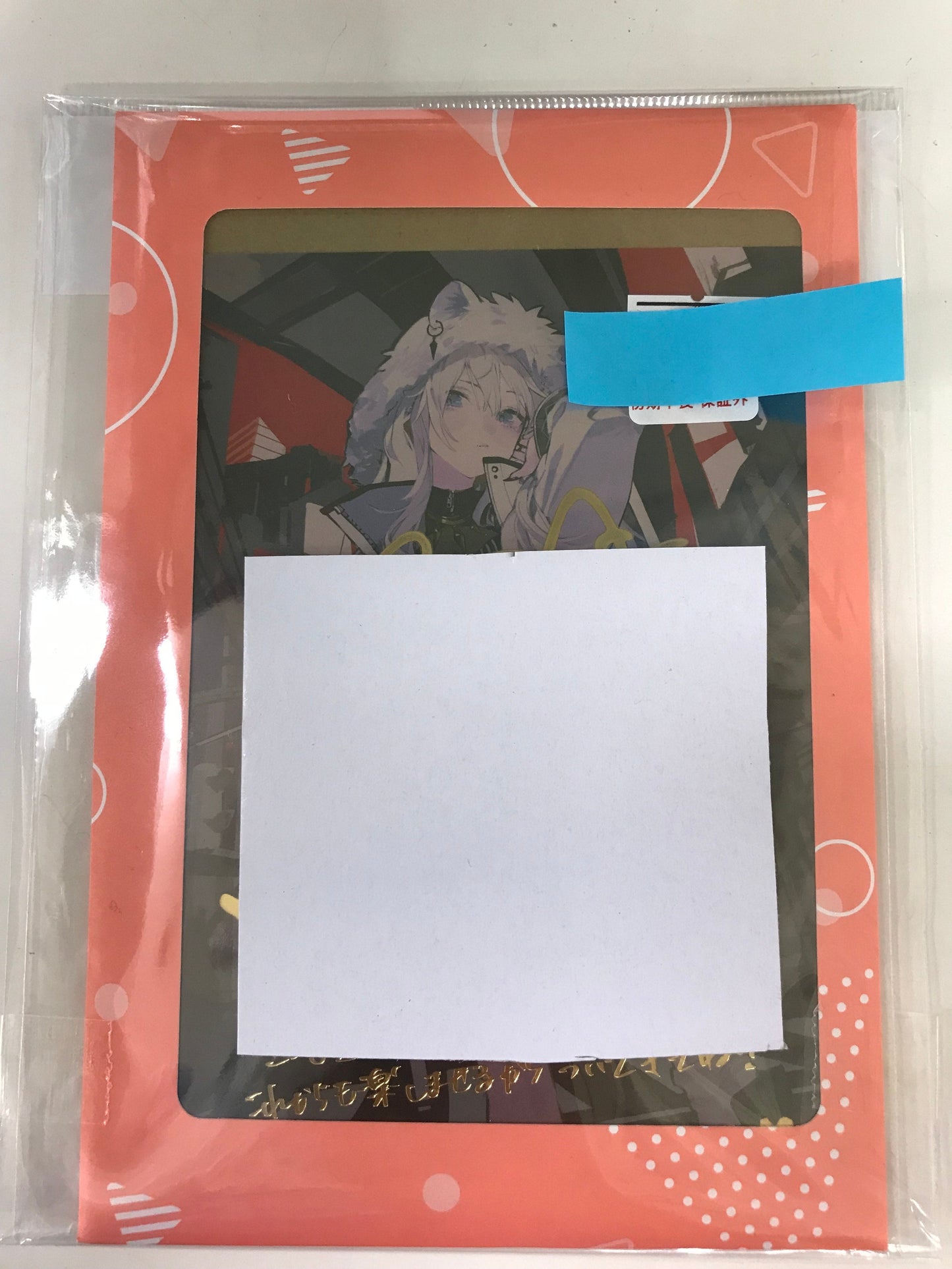 hololive hololive 1 million people commemorative Handwritten Signature postcard with foil stamped copy message Shishiro Botan