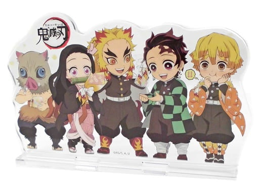 Gathering Acrylic Stand Demon Slayer Kimetsu no Yaiba ufotable Collaboration Cafe/Collaboration Dining White Day Event 2021