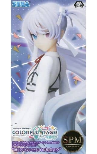 Sega Figure Miku Hatsune in the World Without Anyone Project SEKAI Colorful Stage feat.Miku Hatsune Super Premium Figure Miku Hatsune in the World with No One