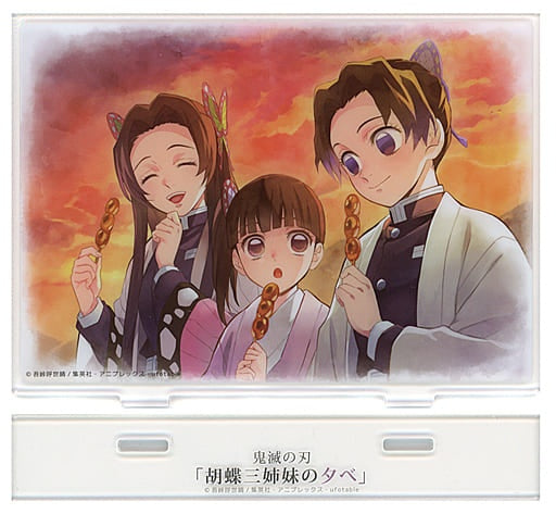 Kanao Tsuyuri Shinobu Kochou Kanae Kochou An Evening of the Three Phalaenopsis Sisters Acrylic Stand Demon Slayer Kimetsu no Yaiba Character Emaki Cafe in ufotable Cafe