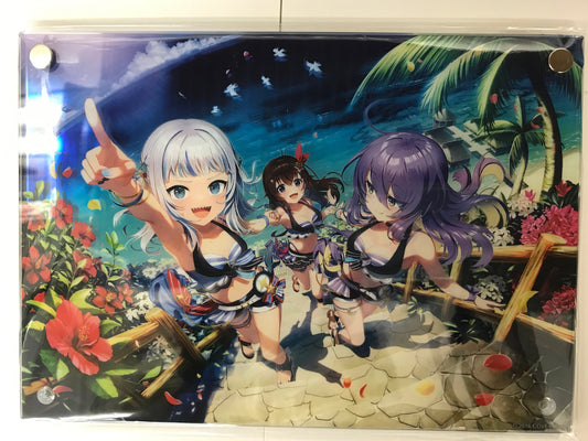 hololive hololive hololive Summer 2023 Main Visual Mirror Acrylic Panel Summer Comic 102 Comic Market 102/Comiket 102