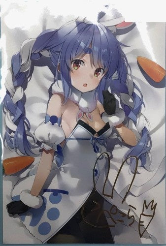 hololive hololive Birthday Anniversary 2021 Reproduction Signed Postcard Usada Pekora