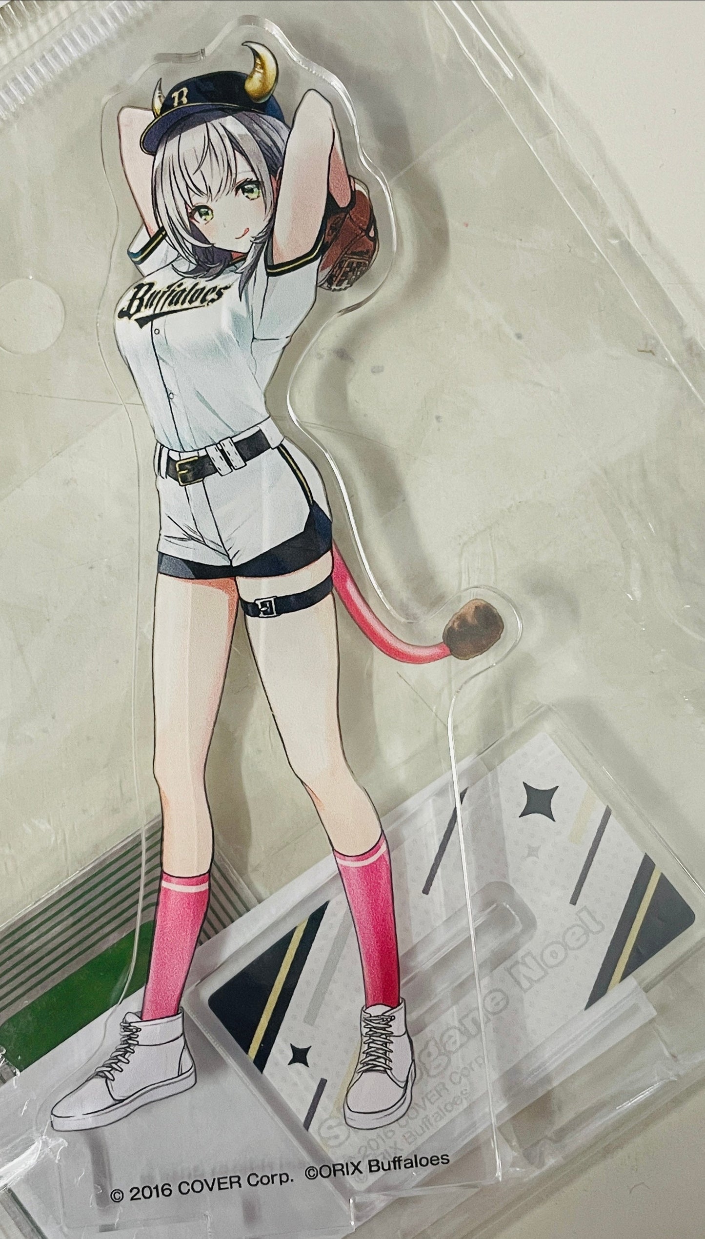 Rakuten hololive x Pacific League 6 Teams Acrylic Stand Shirogane Noel