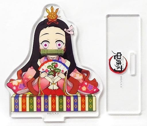 ufotable Nezuko Kamado Demon Slayer Kimetsu no Yaiba Hinamatsuri Event Drawing Random Acrylic Stand B