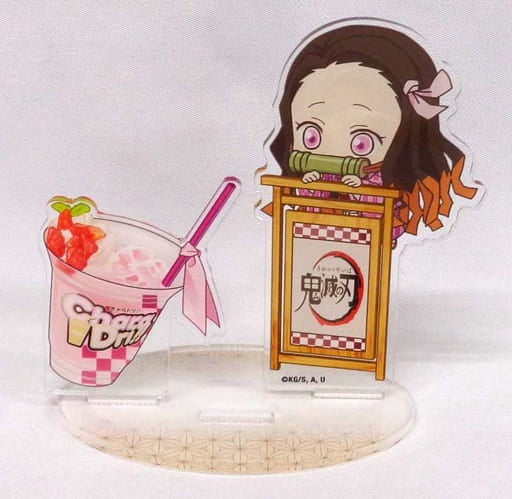 Chara Bomb Nezuko Kamado Demon Slayer Kimetsu no Yaiba x CharaDri Mini Character Acrylic Stand