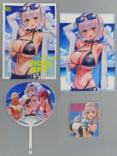 General doujinshi for men Virtual Youtuber C100 Owatasha 4-piece set / Owatasha