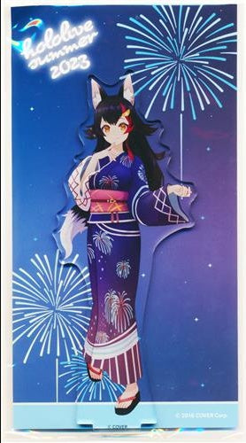 hololive hololive hololive Summer 2023 3D acrylic stand Smiley Harmony ver. Ookami Mio