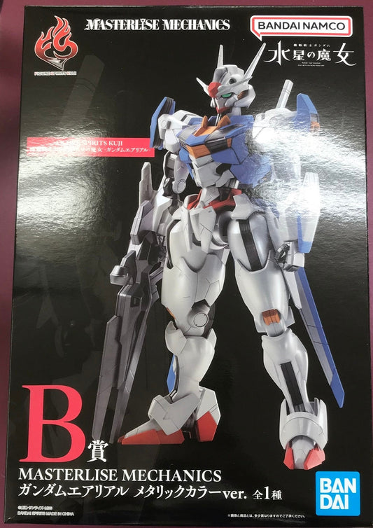 BANDAI SPIRITS ichiban kujiONLINE FIGURE SPIRITS KUJI Mobile Suit Gundam Witch of Mercury -Gundam Aerial- Prize B MASTERLISE MECHANICS Gundam Aerial Metallic Color ver