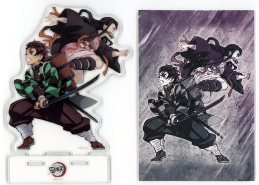 ufotable Accessory Character Tanjiro Nezuko Ending Acrylic Stand Demon Slayer Kimetsu no Yaiba C96 Goods