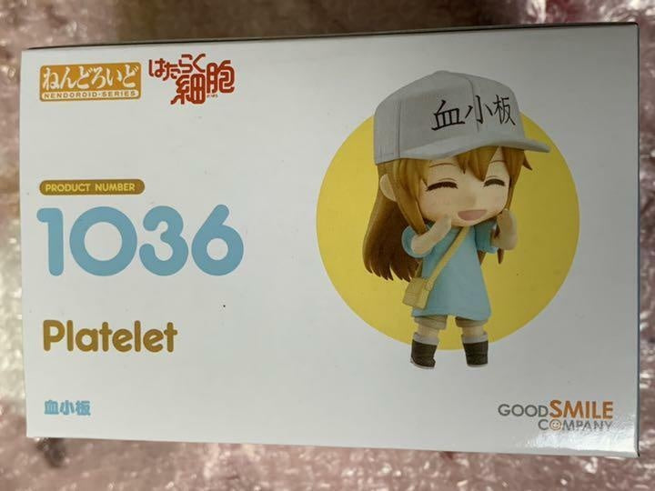 Nendoroid Cells at Work ! Platelet Action Figure 1036 Anime Hataraku Saibou