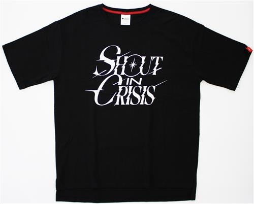 hololive hololive Shout in Crisis T-shirt T-shirt Black Hoshimachi Suisei Hoshimachi Suisei 2nd Solo Live Shout in Crisis Hoshimachi Suisei 2nd Solo Live Shout in Crisis