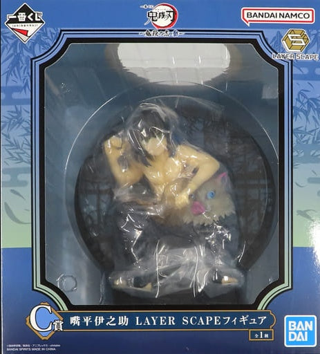BANDAI SPIRITS Figure Inosuke Hashibira Ichiban Kuji Demon Slayer Kimetsu no Yaiba Demon Slayer Kimetsu no Yaiba Demon Slayer LAYER SCAPE Prize C Figure