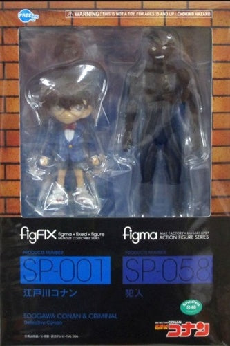 FREEing figFIX SP-001 Detective Conan Conan Edogawa figma SP-058 Detective Conan Criminal Figure FREEing