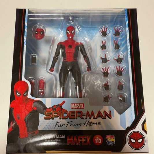 MAFEX Marvel Spider-man Far from Home No.113 Upgraded Suit Figure Medicom Toy