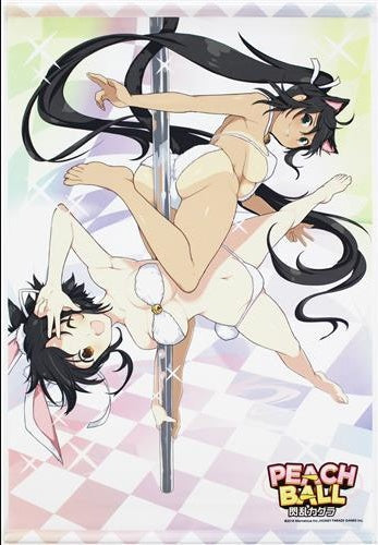 Marvelous PEACH BALL Senran Kagura B2 Tapestry Asuka Homura Limited Edition Peach Refre Limited W Pack Famitsu DX Pack 3D Crystal Set Contents