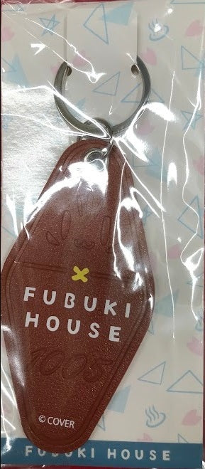 hololive hololive 5th Anniversary Leather Motel Keychain Shirakami Fubuki