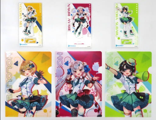 Bonus included Nakiri Ayame Oozora Subaru Yozora Mel Original Acrylic Stand Set of 3 A Holomart Costume hololive x FamilyMart 6th Edition Famipay WEB Exclusive