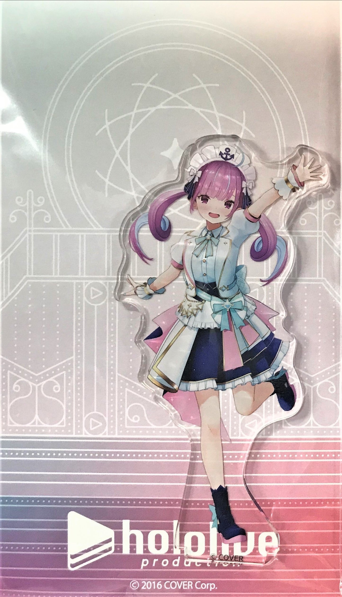 hololive hololive hololive SUPER EXPO 2023 3D acrylic stand bright costume ver. Minato Aqua hololive SUPER EXPO 2023