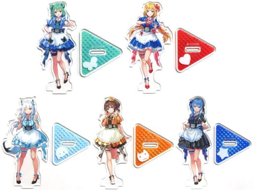 Double Culture Patna's Miscellaneous Goods All 5 Types Set Acrylic Stand Hololive Lottery Holo Cooking Acrylic Stand Award