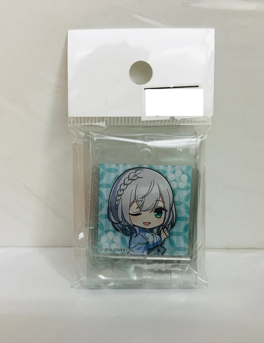 Gokurakuyu hololive x Gokurakuyu RAKU SPA trading public bath lock style key chain yukata mini character ver. Shirogane Noel