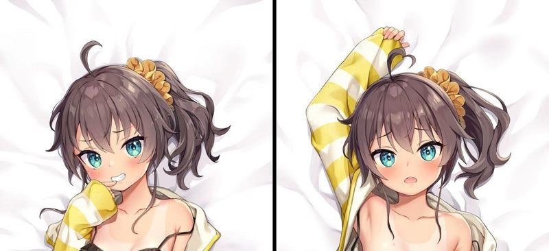 Genuine New Kabosu Lime hololive Natsuiro Matsuri mtr-chan Dakimakura Cover Pillow Case (Sunburn Version) Ayaho Sawashiro  Aqua Veil
