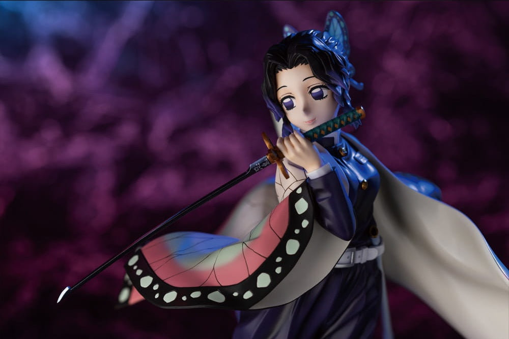 Kotobukiya Figure ARTFX J Shinobu Kochou Demon Slayer Kimetsu no Yaiba 1/8 Pre-painted PVC Figure