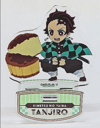 A Set Sweets Yura Yura Acrylic Stand 4 piece set Demon Slayer Kimetsu no Yaiba x Lawson Loppi HMV BOOKS online limited