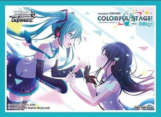 Supply special sleeve 55 pieces Weiss Schwarz Project SEKAI colorful stage feat. Miku Hatsune Bushiroad gold and silver campaign