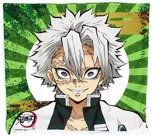 Dakimakura Cover Pillow Case/Sheet Sanemi Shinazugawa Hitokoto Cushion Cover Demon Slayer Kimetsu no Yaiba x ufotable cafe 8th period