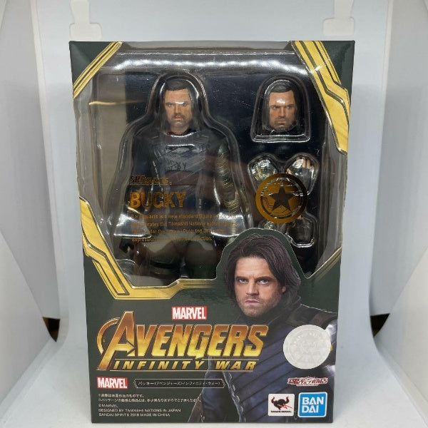 BANDAI S.H.Figuarts Bucky Avengers Infinity War Painted Action Figure From Japan