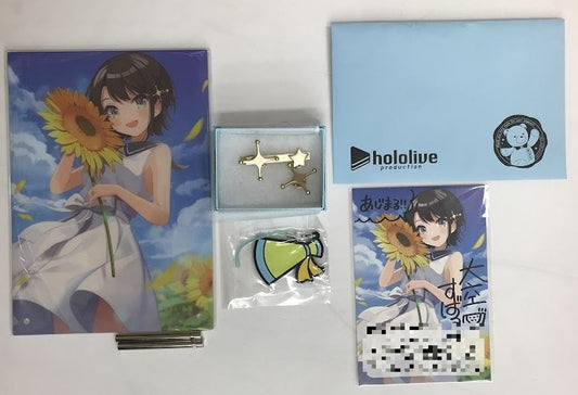 hololive hololive birthday commemorative set with Handwritten Signatureed message card Oozora Subaru