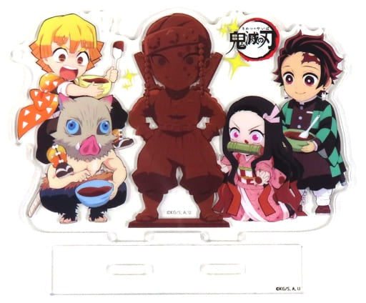 Assembly Acrylic Stand Demon Slayer Kimetsu no Yaiba x ufotable Cafe x Machi Asobi CAFE Valentine Event 2022
