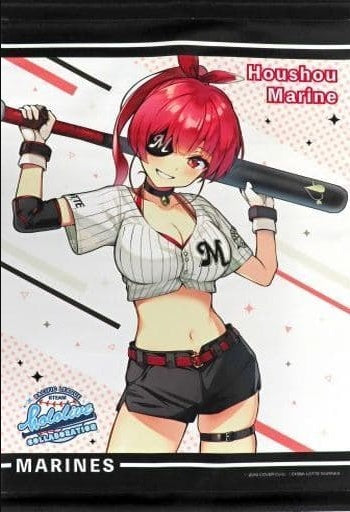Miscellaneous Goods/Accessories Tapestry Houshou Marine Chiba Lotte Marines B2 Tapestry Virtual YouTuber Hololive x Pacific League 6 Teams