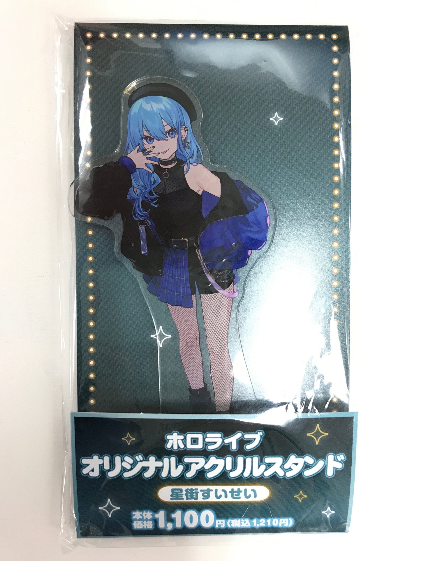 FamilyMart hololive original acrylic stand Hoshimachi Suisei