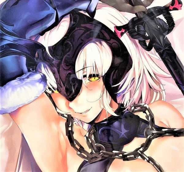 Kansai Fisheries Cooperative Association Marushin C95 FGO Jeanne Alter Dakimakura Cover Pillow Case A J Lyctron Fate Fate Janne marushin