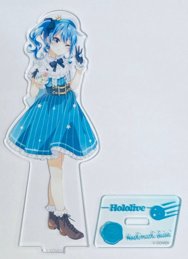 FamilyMart hololive x FamilyMart Holomart Vol.7 Holo White Day Acrylic Stand Hoshimachi Suisei