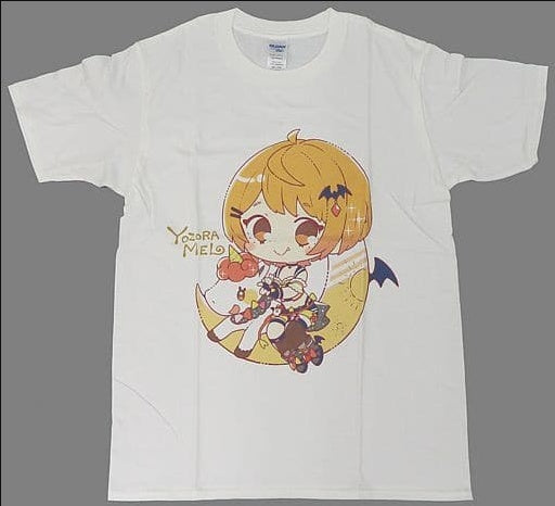 hololive Production Clothing Yozora Mel Original T-shirt White S Size Virtual YouTuber hololive Yozora Mel 400,000 People Commemoration