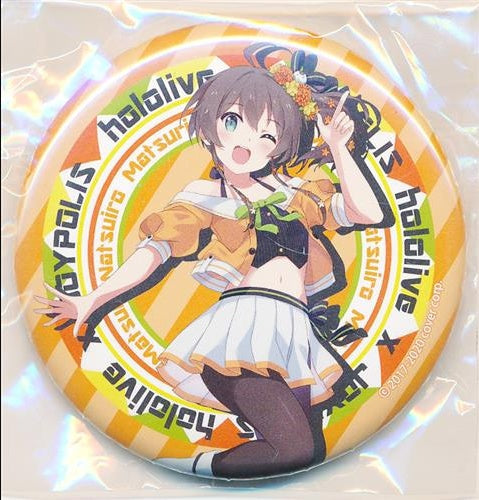 SEGA hololive x JOYPOLIS Trading Can Badge Natsuiro Matsuri B